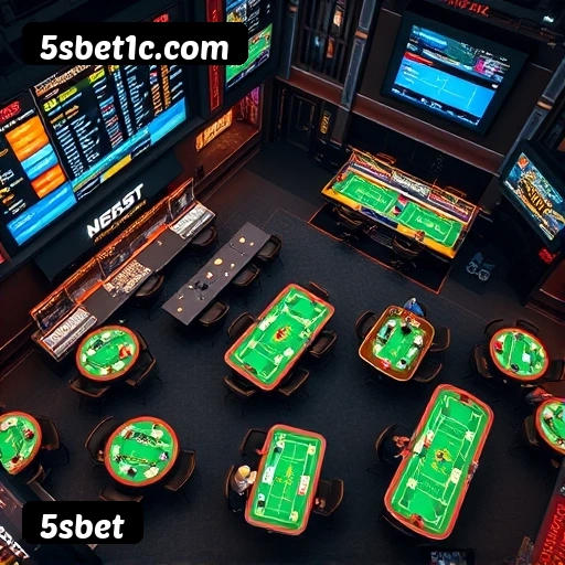 Interface do Aplicativo 5sbet - Design Premium e Intuitivo